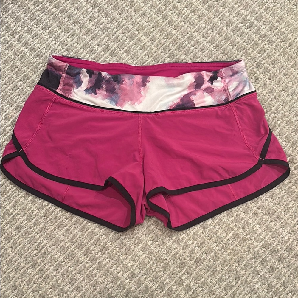 Lululemon speed shorts